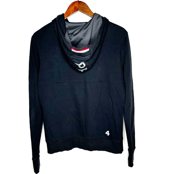 Four Laps x Peloton Men’s Full Zip Black Rush Hoodie Sweatshirt Size Small - Picture 2 of 9